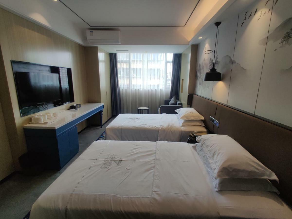 Shangyuan Chain Hotel Guangzhou Zhan Qian Road Bagian luar foto